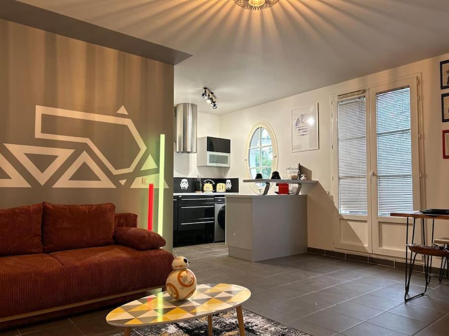 Once Upon A Time - 7Min From Disneyland - Free Private Parking - Self Checkin - Balcony - Barbecue Маньи-ле-Онгр Экстерьер фото